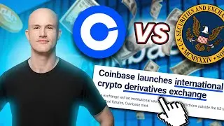 Coinbase COIN Stock Will MOON?! Coinbase AIRDROP?! International Perpetual Futures Trading!