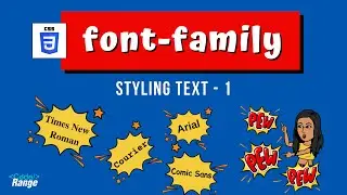 Styling text using CSS font-family | Web-safe fonts | serif, sans-serif, monospace, cursive, fantasy