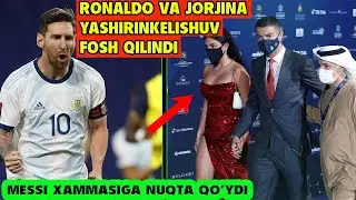 RONALDO VA UNING XOTININING YASHIRIN SIRLARI OSHKOR ETILDI