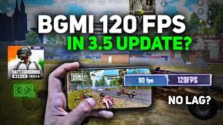 BGMI 3.5 Update: New 120 FPS Feature, Mic Glitch Fixes, and bgmi Lag Problem | Samar Playz