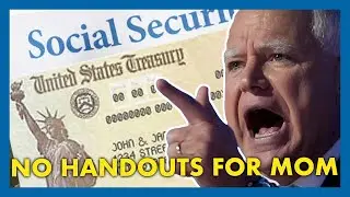 Millionaire Tim Walz: My Mother Would Starve Without Social Security
