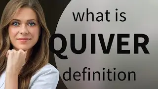 Quiver — what is QUIVER definition