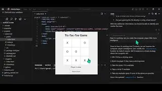 cursorAI : The new coding assistant - Develop a Tic-Tac-Toe game in seconds