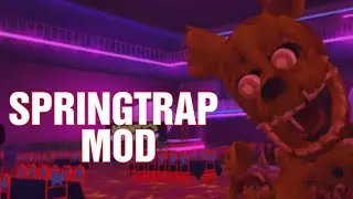 FNaF Security Breach [RP] SPRINGTRAP MOD - Part 2 | Roblox
