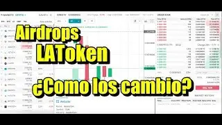 Airdrops de LAToken, como los cambio a ETH, BTC o USDT?