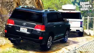 РЕАЛЬНАЯ ЖИЗНЬ В GTA 5 -  ПОЧИНИЛ КРУЗАК! ПРОВЕРКА TOYOTA LAND CRUISER 200 НА БЕЗДОРОЖЬЕ! 🌊ВОТЕР