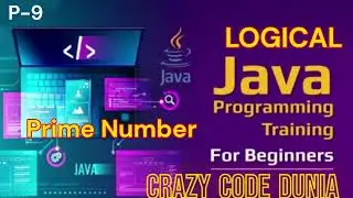 Prime number in java | Java Program to Check Number is Prime or Not | logical Program