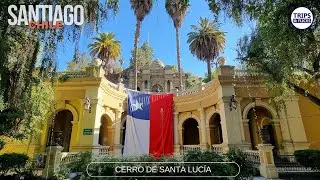 🌇⛰️🇨🇱 É GRÁTIS e revela Um Tesouro no Coração de Santiago: Conheça o Cerro Santa Lucía 🤠👏❤️