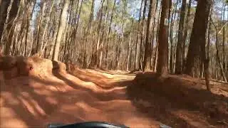 Durhamtown OHV Park woods course fast lap pt2