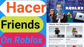 Cómo hacer amigo en roblox