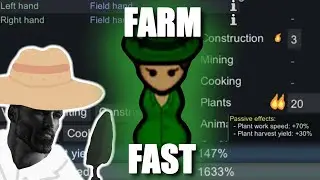 The FASTEST Farmer | RimWorld