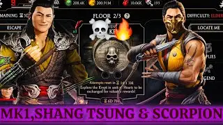 Mortal Kombat 1 Shang Tsung & Scorpion Team | The Elder Krypt Gameplay MK Mobile | Both Are Amazing