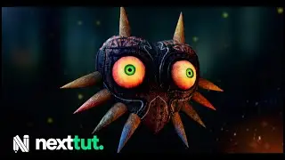 Substance 3D Painter Basics | Majoras Mask Texturing + Render