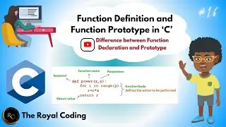 What is Function Definition and Function Prototype in C Language with example | Learn C Programming