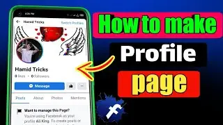 How to Create Facebook Profile Page in 2023 | Create Profile Page Using New Method