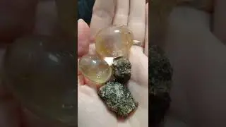 Камни Гранат и Цитрин