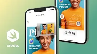 Learn how to use SwiftUI gestures in iPhone app development - 4K tutorial by Credo Academy