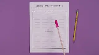 Uppercase and Lowercase Letters Worksheet