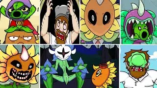 FNF PVZ Replanted 2.0 ALL NEW PLANTS & SECRET FINAL BOSS!! (FNF HARD) NEW UPDATE Week 1,2