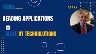 How to Read Student Applications in Slate by Technolutions - Counselor Slate CRM Training (module 5)