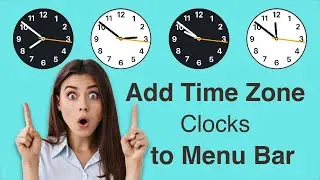 How to Add Multiple Time Zone Clocks to the Mac Menu Bar - macOS Ventura