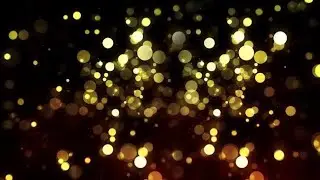 Golden Particles Effect | Black Screen Overlay Effect | Particles Overlay Effect | Particle Effect