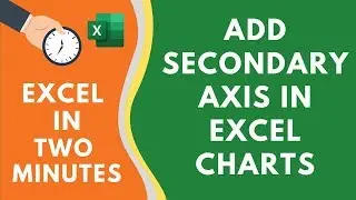 Add Secondary Axis in Excel Charts (in a few clicks)