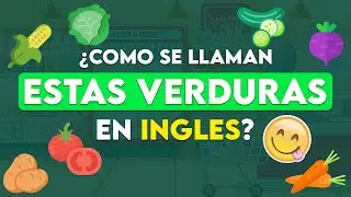 SI SABES LOS NOMBRES DE 14 VERDURAS TU INGLÉS ES BASTANTE BUENO 🍅🥑🌽🧅🥦🥕