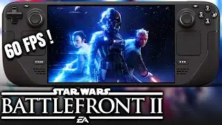 Star Wars Battlefront 2 on LCD Steam Deck | 60 FPS? | Star Wars Day Special May 4th