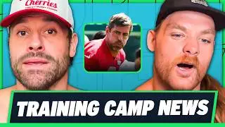 NFL Training Camp: CJ Gardner-Johnsons Clutch Gene,  NFL Top 100 Players & Aaron Rodgers