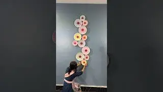 Creative Wall Decor made using Paper 