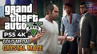 GTA 5 PS5 - Mission #22 - Crystal Maze [Gold Medal Guide - 4K 60fps]