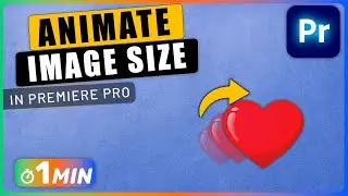 How to ANIMATE the Scale of IMAGE in Premiere Pro