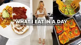 WHAT I EAT IN A DAY (healthy & balanced lifestyle) 🌱🍳💖