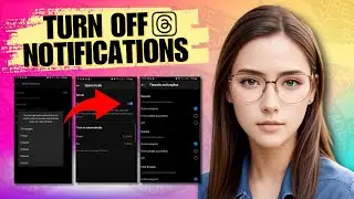 how to TURN OFF Notifications on Threads (Threads Tutorial)