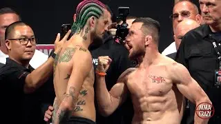 UFC 306: Sean O’Malley vs. Merab Dvalishvili Weigh in Face Off