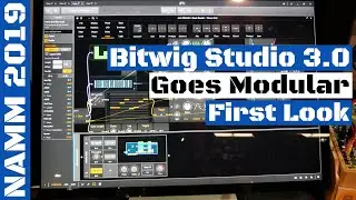 NAMM 2019: Bitwig Studio 3.0 DAW Goes Modular! | SYNTH ANATOMY
