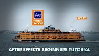 How to Attach Graphics to Moving Objects in After Effects | Motion Tracking Tutorial for Beginners