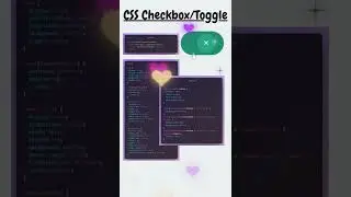 Simple Checkbox with HTML and CSS *Source Code* 😍😍