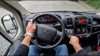 2023 Citroen Jumper [2,2 BlueHDi 140HP] |0-100| POV Test Drive 