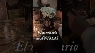 Celebrando el novenario de Ánimas 