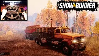 SnowRunner New Career and First Job | Thrustmaster Live #1