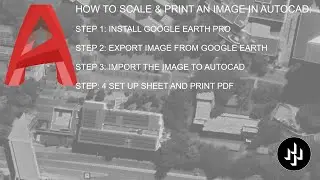 HOW TO SCALE & PRINT AN IMAGE IN AUTOCAD: