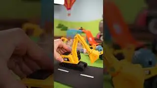 Excavator. Construction Machines 