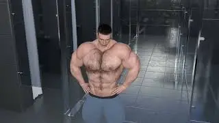 Male Muscle Growth Animation (Short Version)