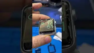 Замена поляризатора Apple Watch 3 42mm после ручной полировки