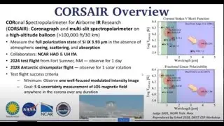 Day 3 - 2 Discussion: Coordinated observations between CORSAIR and UCoMP (Samra) 8 31 23