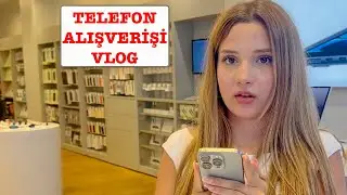 Telefon Alışverişi Vlog. Ecrin Su Çoban İphone 15 Pro Max 1 Tb Kutu Açılım