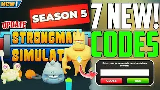 ⚠️Season 5💥[UPDATE]⚠️  STRONGMAN SIMULATOR ROBLOX CODES 2025! STRONGMAN SIMULATOR CODES!