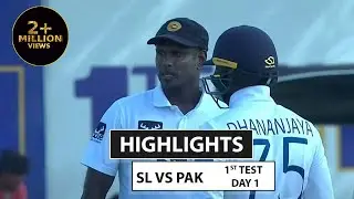 1st Test - Day 1 | Highlights | Pakistan Tour Of Sri Lanka | 16th July 2023